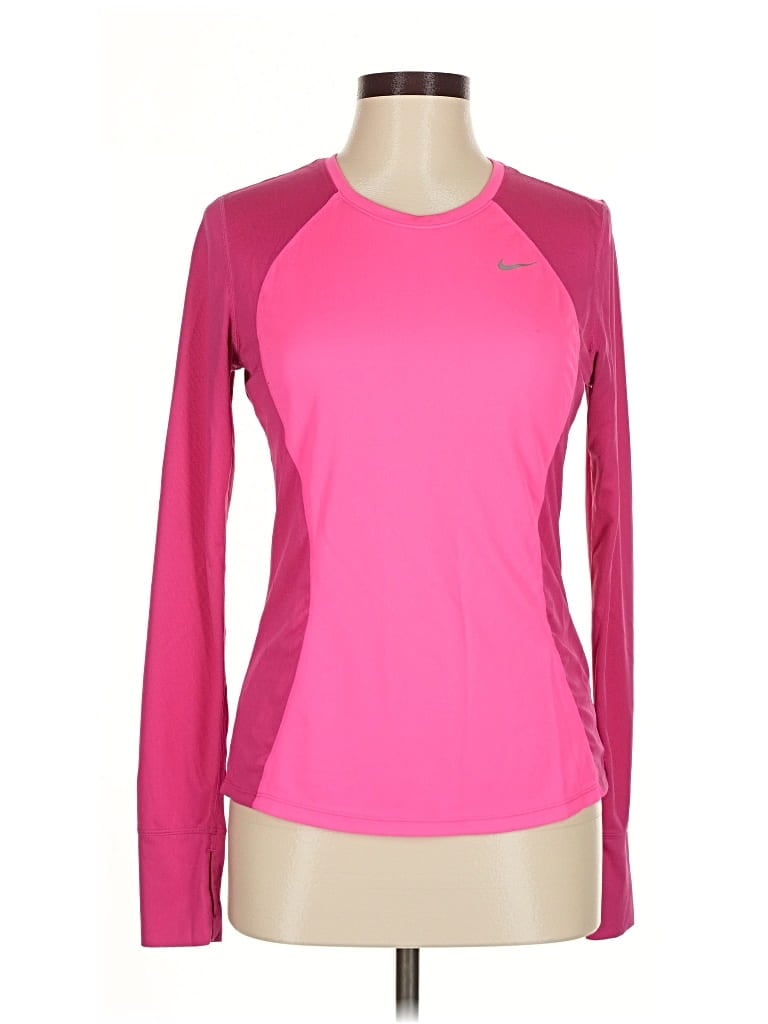 Pre-owned Nike Long Sleeve T-shirt In Pink