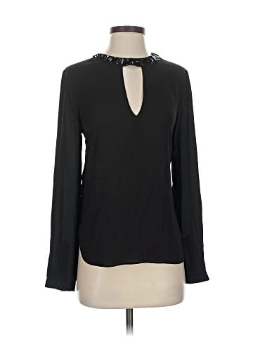 BCBGMAXAZRIA Long Sleeve Blouse (view 1)