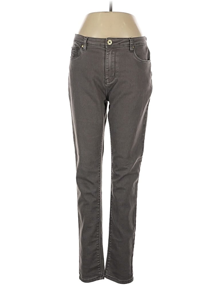 Pre-owned April Cornell Jeans In Gray