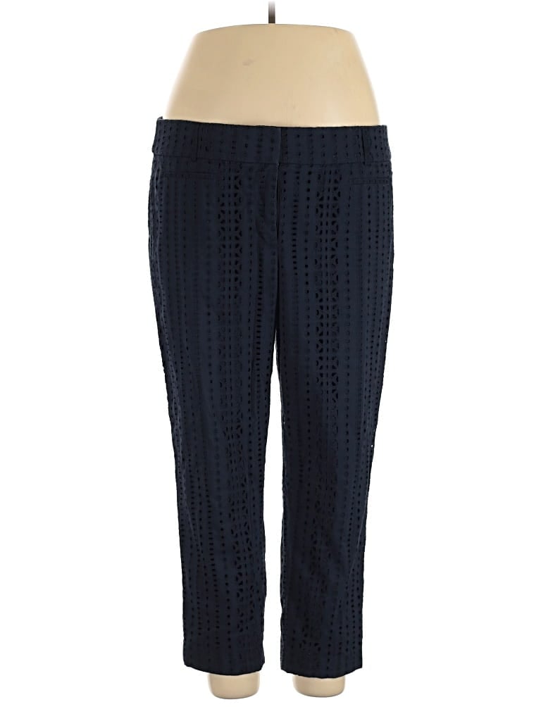 Pre-owned Ann Taylor Loft Casual Pants In Blue