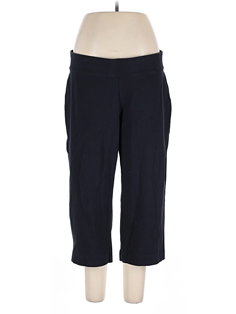Pre-owned Lands' End Active Pants In Blue