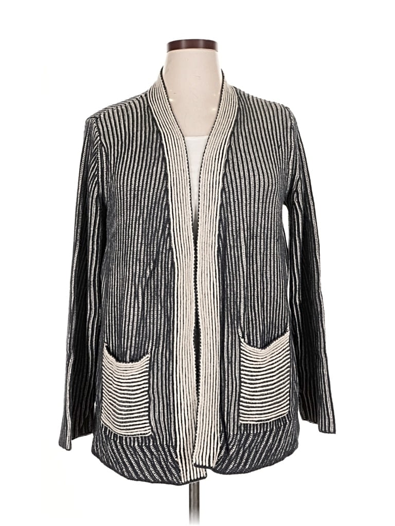 Pre-owned Simply Vera Vera Wang Cardigan Sweater In Black