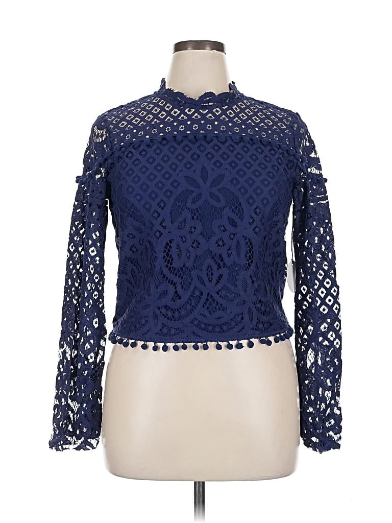 Tularosa Long Sleeve Blouse In Multi