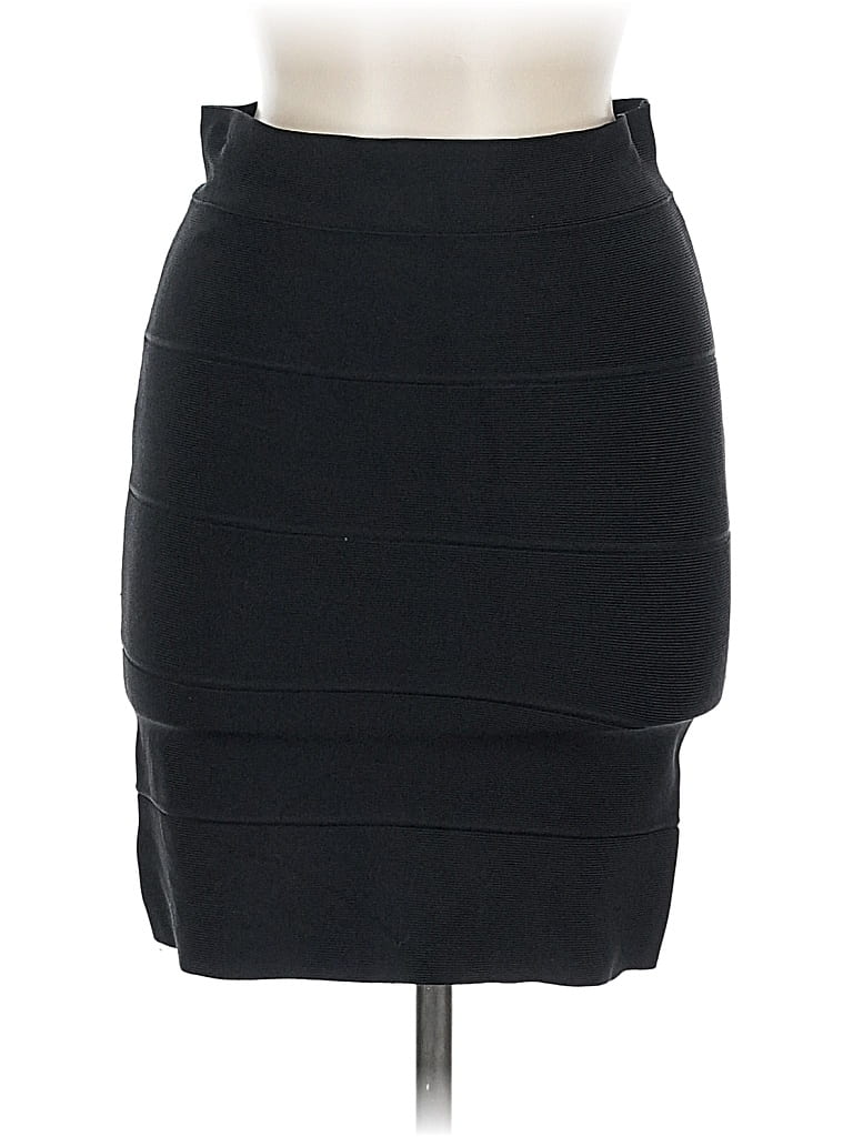 Pre-owned Bcbgmaxazria Casual Skirt In Black