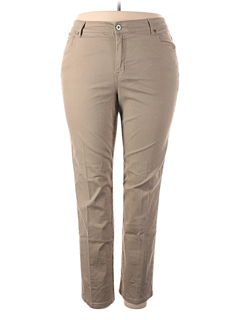 Pre-owned Bandolino Jeggings In Brown