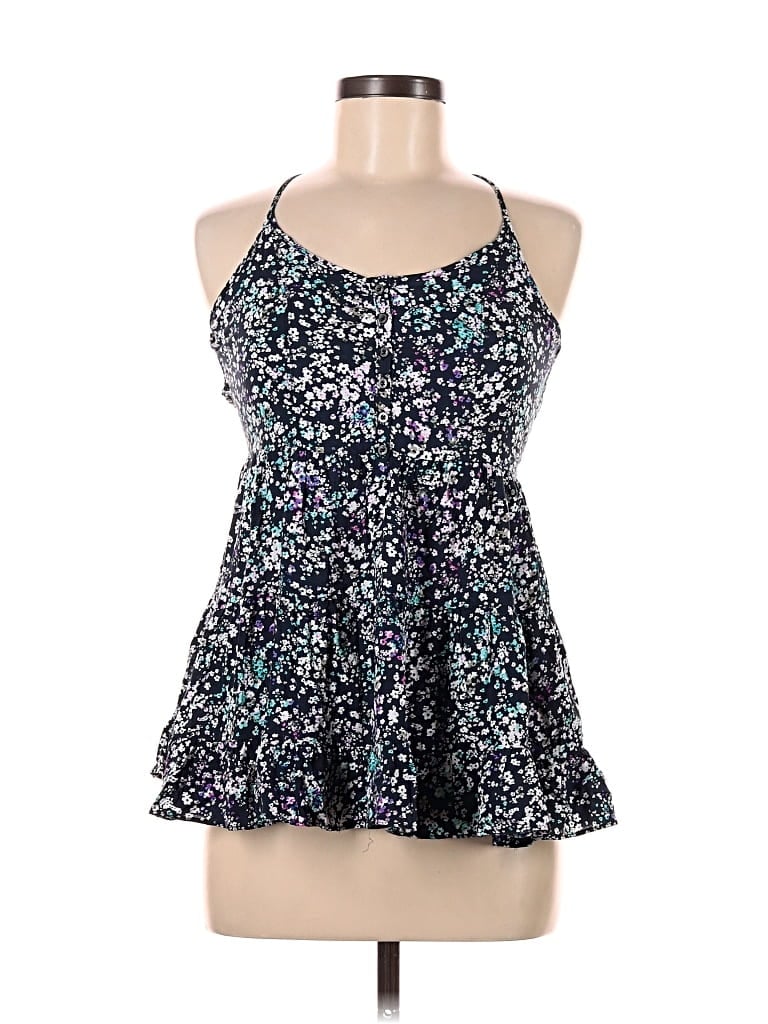 Pre-owned Aéropostale Sleeveless Blouse In Black