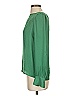 J.Crew Green Long Sleeve Blouse Size 00 - photo 5