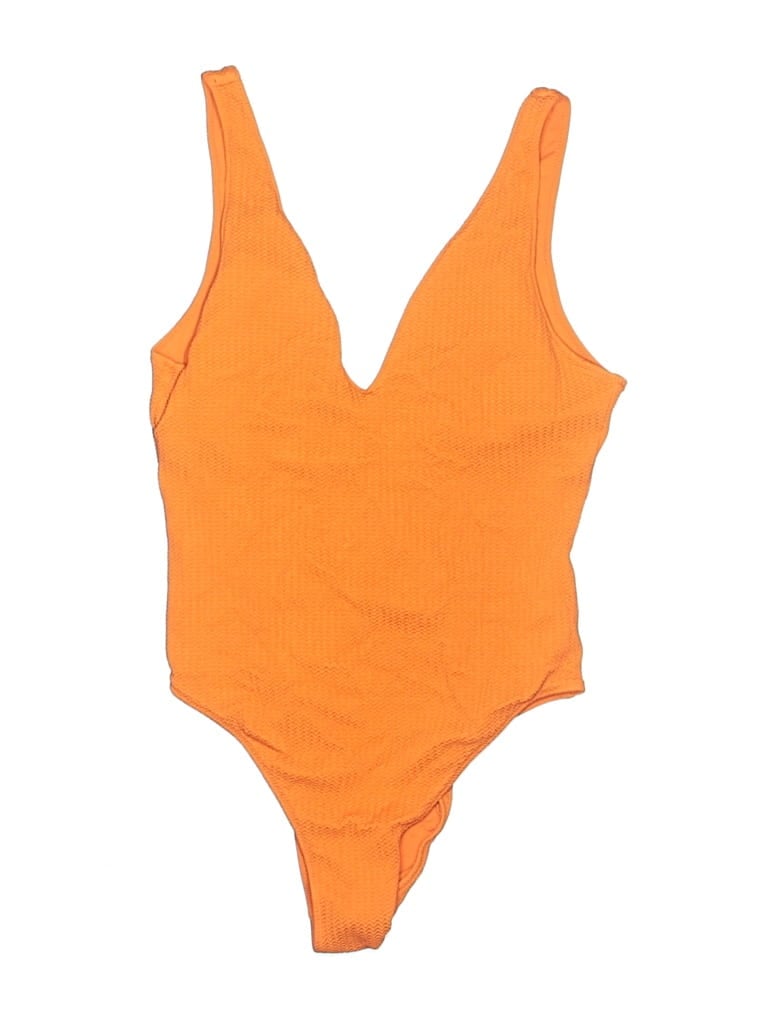 Pre-owned Seafolly One Piece Swimsuit In Orange