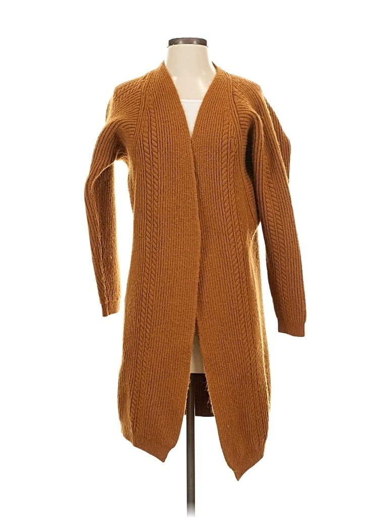 Pre-owned Heartloom Cardigan Sweater In Brown