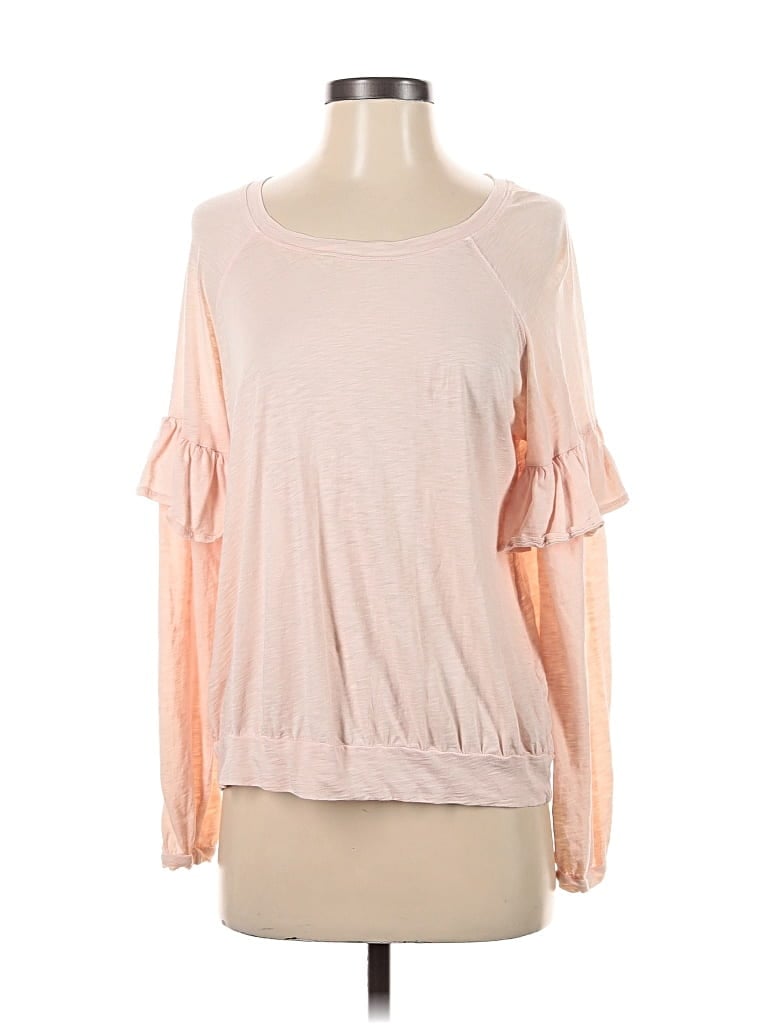 Pre-owned Sundry 3/4 Sleeve T-shirt In Pink