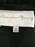 Charles Henry Solid Black Casual Dress Size M - photo 7