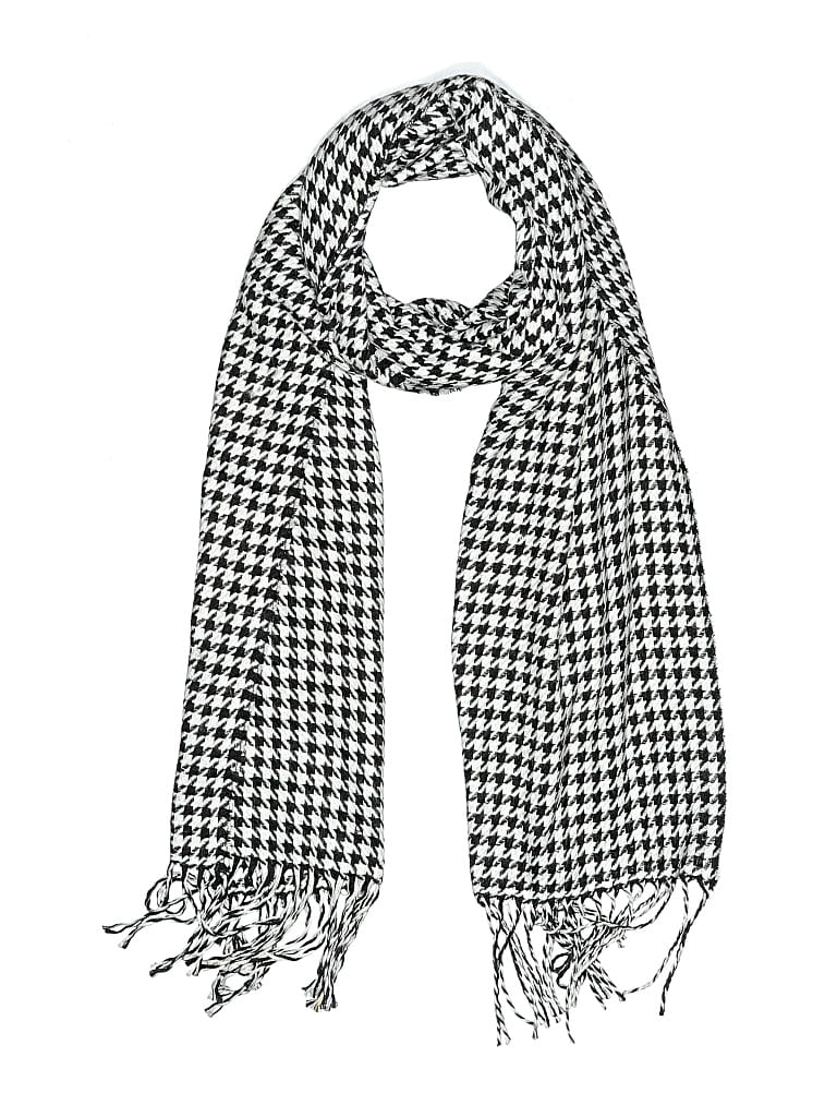 Pre-owned Assorted Brands Scarf In Black