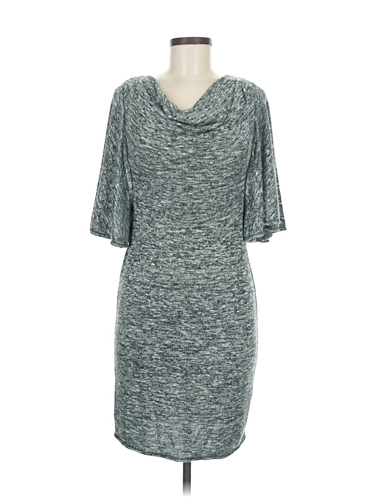 Pre-owned Max Studio Casual Dress In Gray