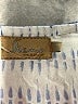Skemo 100% Rayon Blue 3/4 Sleeve Blouse Size XS - photo 7