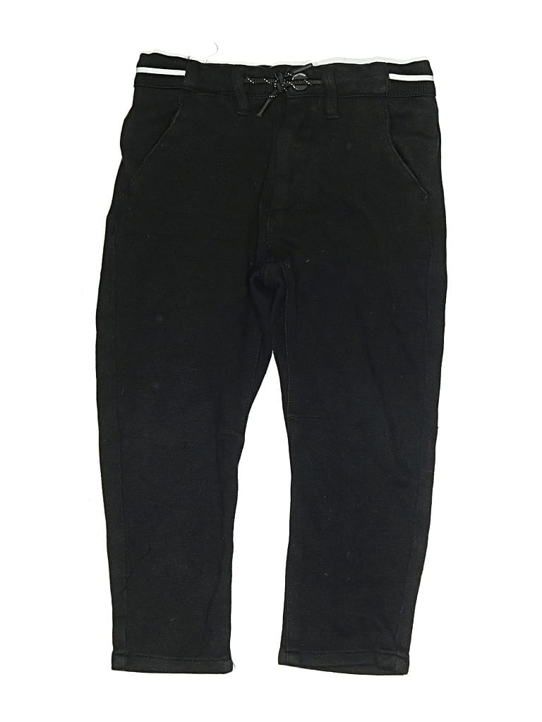 Pre-owned Zara Kids' Casual Pants In Black