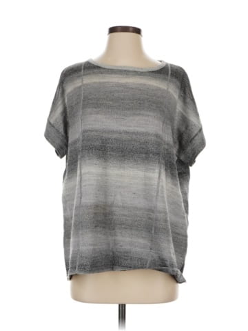 Blue Saks Fifth Avenue Pullover Sweater (view 1)