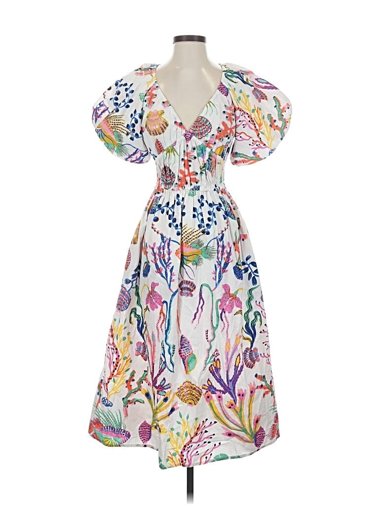 Pre-owned Banjanan Cocktail Dress In White