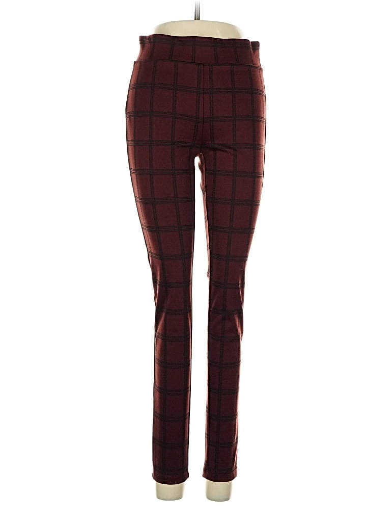 Pre-owned Ann Taylor Loft Casual Pants In Burgundy