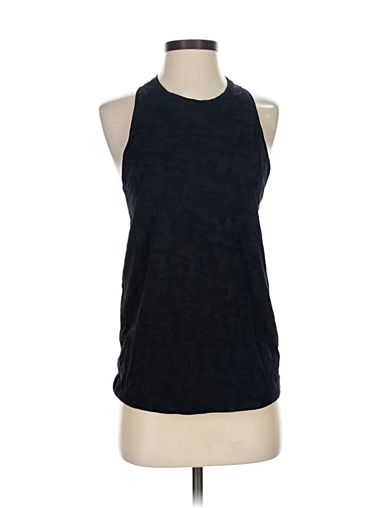 Pre-owned Lululemon Athletica Sleeveless T-shirt In Black