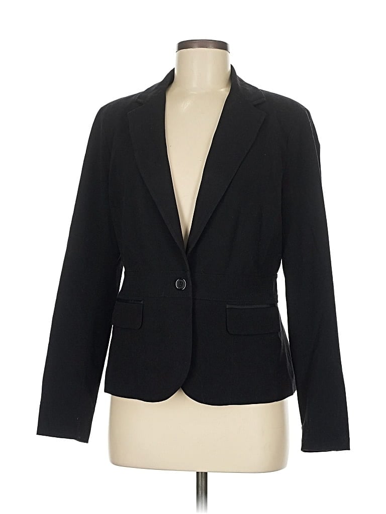 Pre-owned 7th Avenue Design Studio New York & Company Blazer Jacket In Black