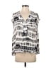 Parker Silver Sleeveless Blouse Size XS - photo 1