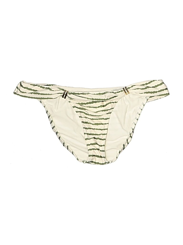 Pre-owned Vix By Paula Hermanny Swimsuit Bottoms In White