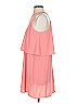 Everly 100% Polyester Solid Pink Cocktail Dress Size S - photo 5