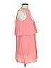 Everly 100% Polyester Solid Pink Cocktail Dress Size S - photo 4