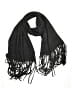 Lucky Brand Black Gray Scarf One size - photo 1