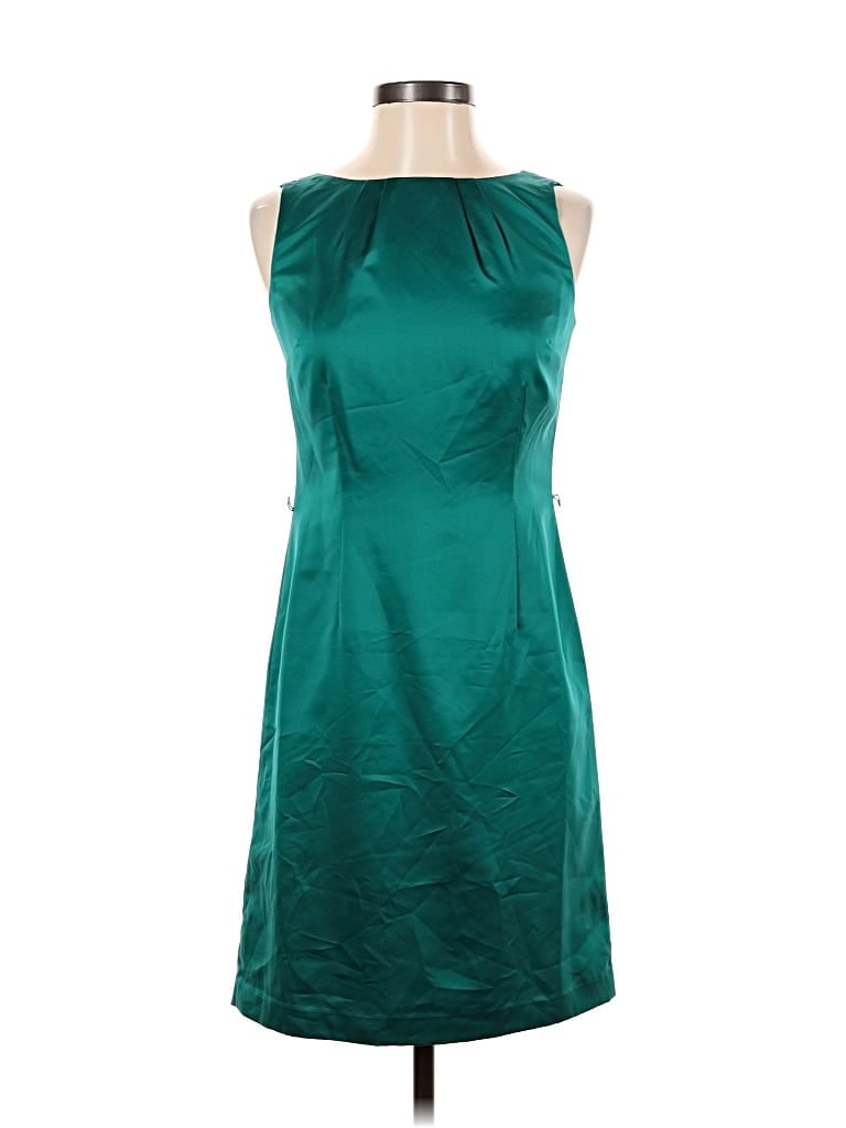 Pre-owned Ann Taylor Factory Cocktail Dress In Blue