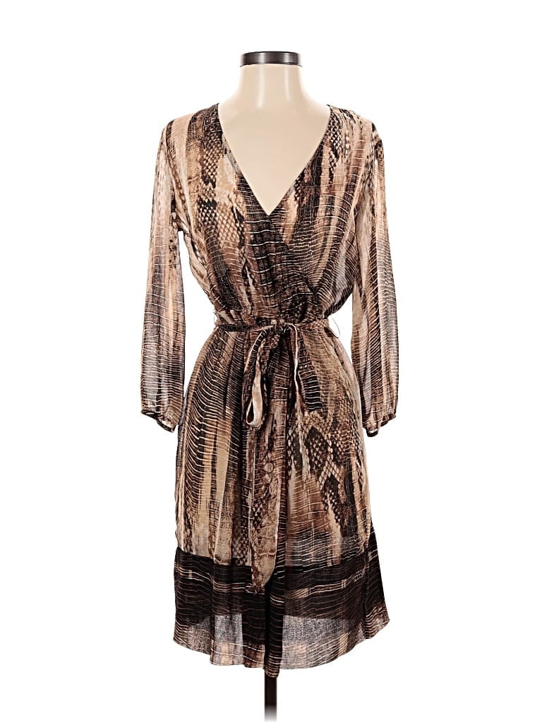 Pre-owned New York And Company Cocktail Dress In Brown