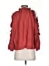 Current Air Red 3/4 Sleeve Blouse Size S - photo 2