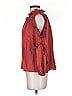 Current Air Red 3/4 Sleeve Blouse Size S - photo 5