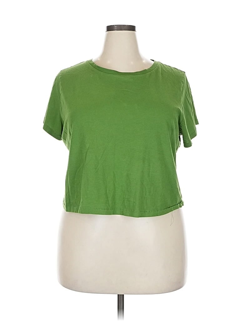 Pre-owned Universal Thread Short Sleeve T-shirt In Green