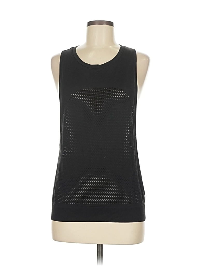 Pre-owned Lululemon Athletica Sleeveless T-shirt In Black