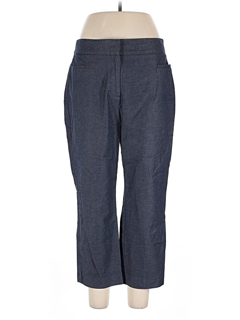 Pre-owned Ann Taylor Factory Casual Pants In Blue