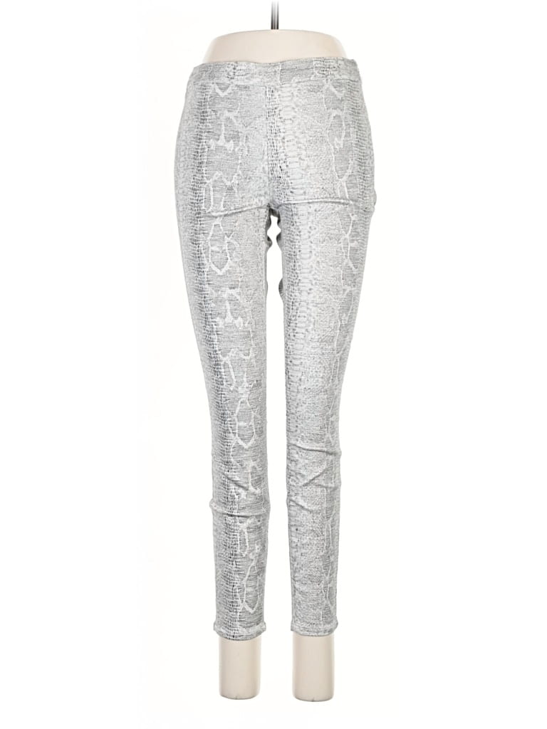 Pre-owned Fidelity Denim Casual Pants In Silver