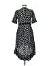 Assorted Brands Polka Dots Black Casual Dress Size 8 - photo 2