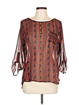 Papermoon Designed Exclusively For Stitch Fix 3/4 Sleeve Blouse