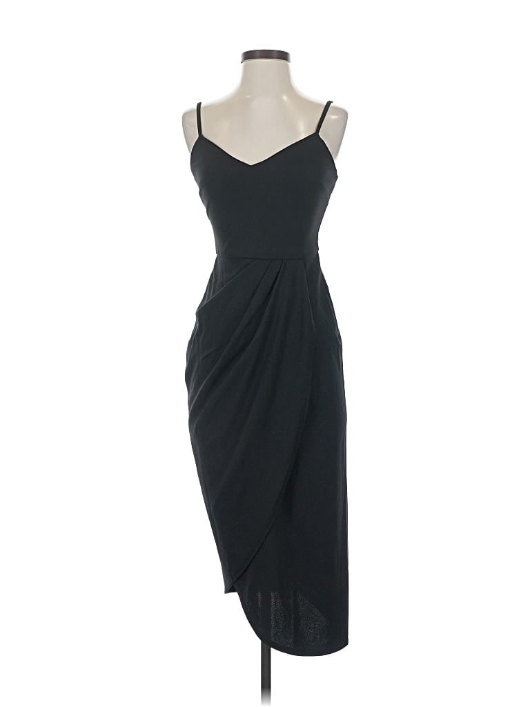 Pre-owned Mi Ami Cocktail Dress In Black