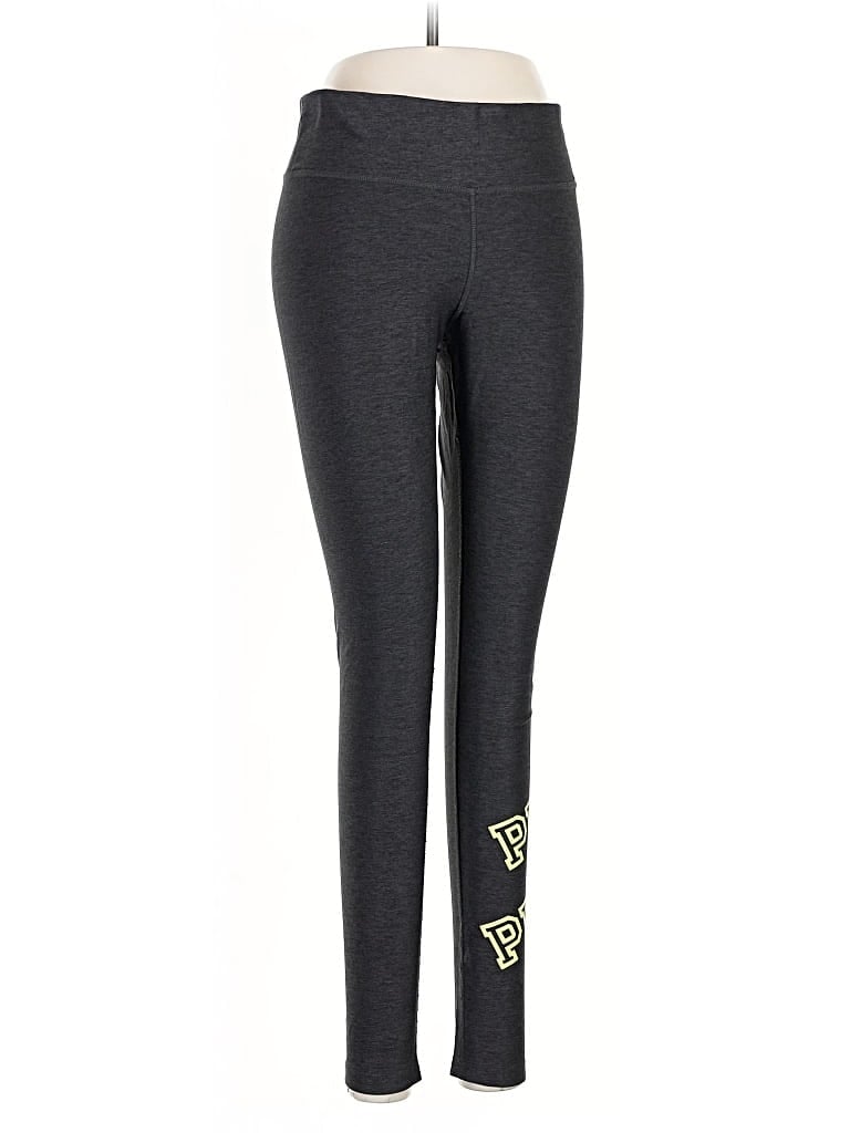 Pre-owned Victoria's Secret Pink Active Pants In Gray