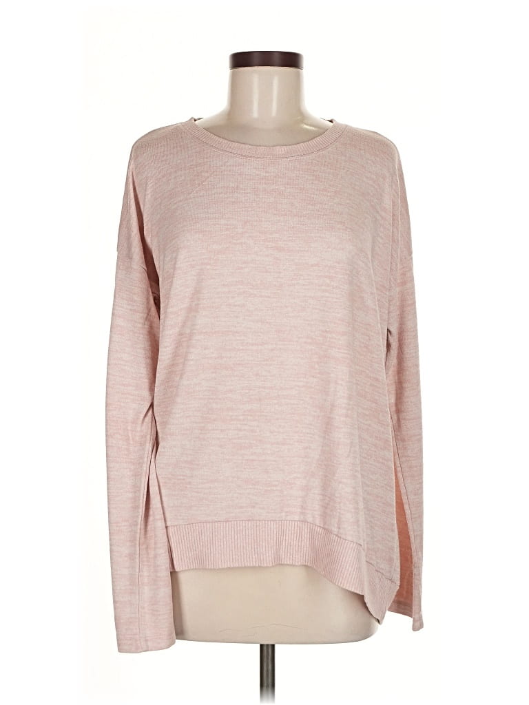 Pre-owned Gap Long Sleeve T-shirt In Pink