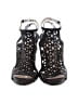 Gianni Marra 100% Leather Black Heels Size EU 37 1/2 - photo 2