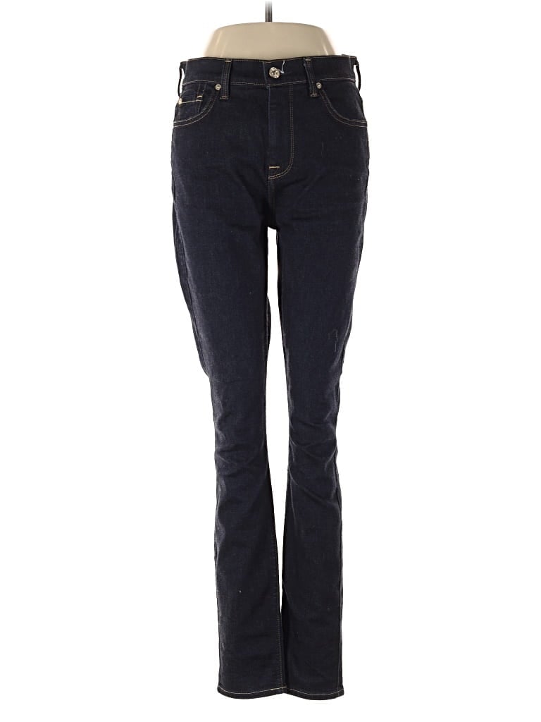 Pre-owned 7 For All Mankind Jeans In Blue
