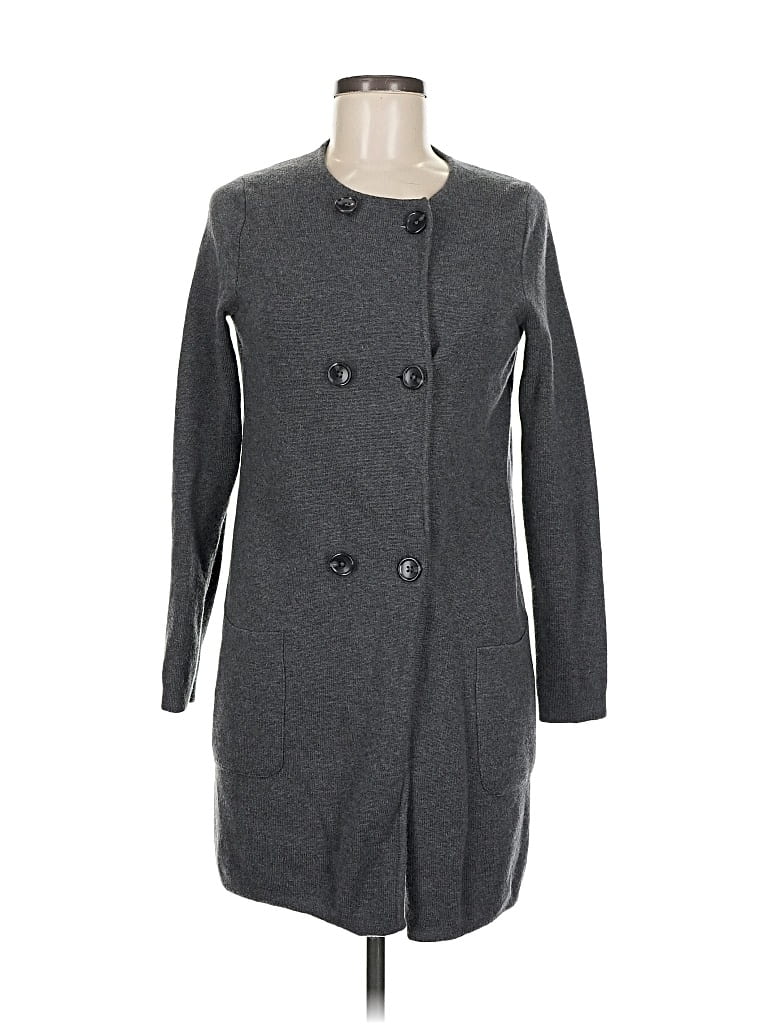 Pre-owned Talbots Coat In Gray
