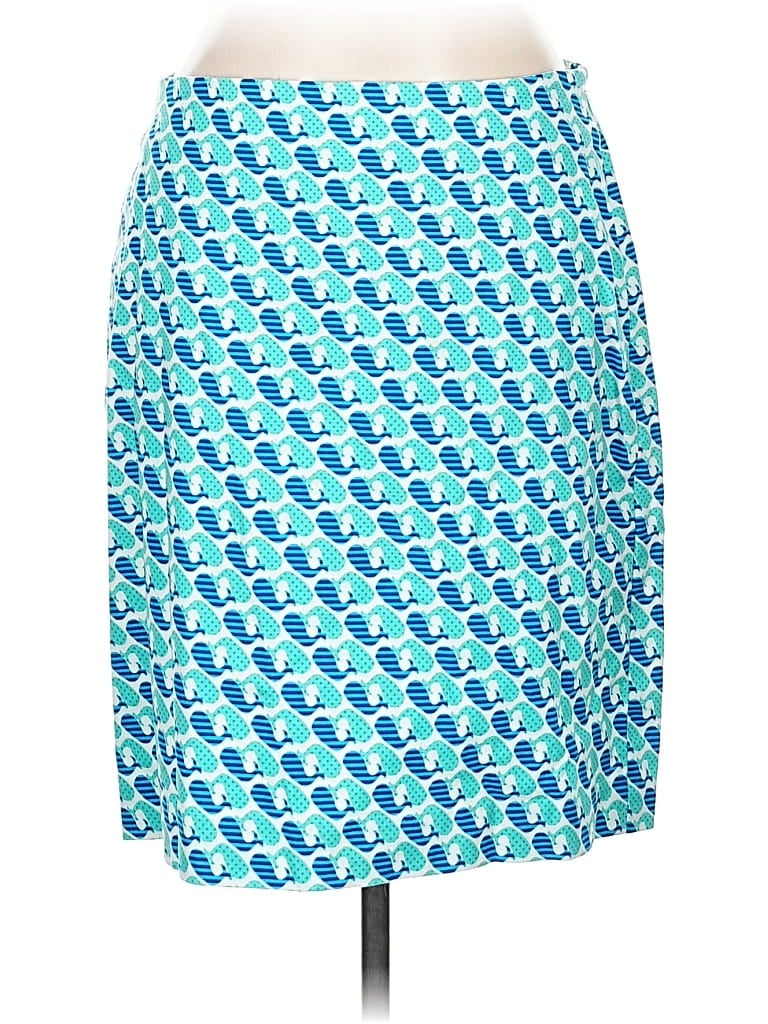 Pre-owned Talbots Outlet Casual Skirt In Blue