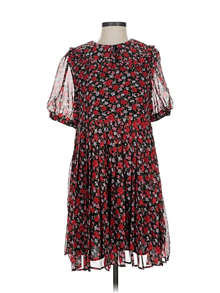 Pre-owned En Saison Casual Dress In Red