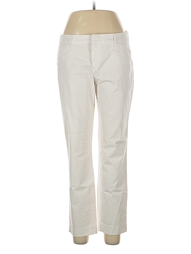Pre-owned Old Navy Khaki Pant In White