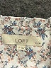 Ann Taylor LOFT 100% Polyester White Short Sleeve Blouse Size L (petite) - photo 4