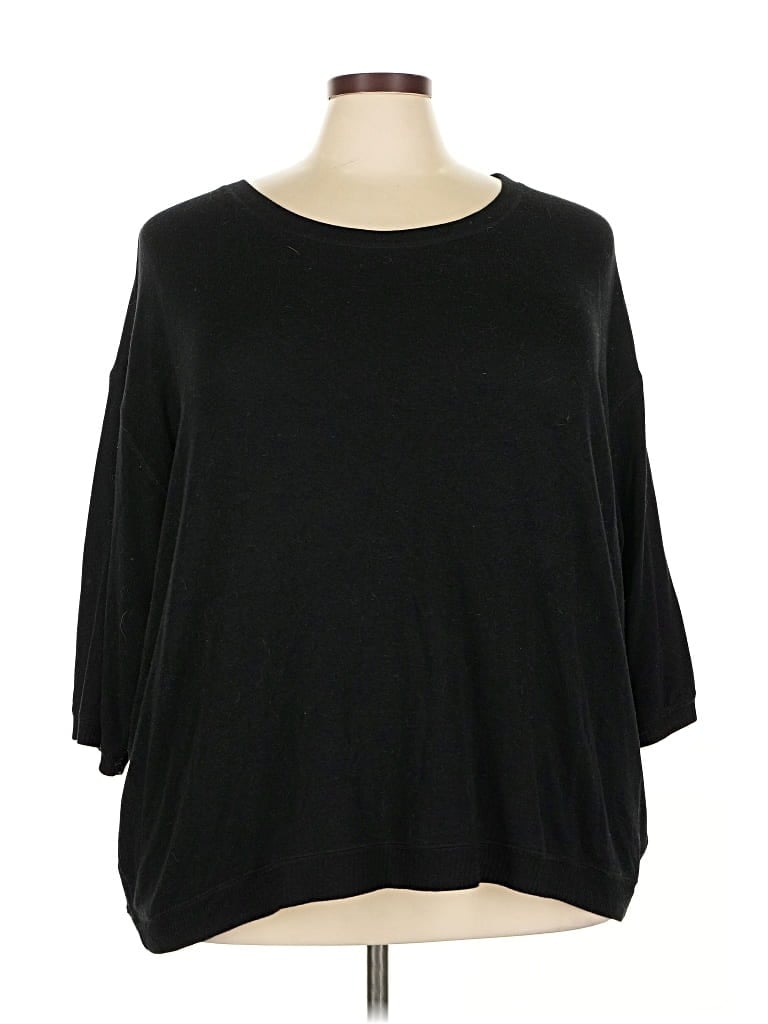 Pre-owned Sonoma Life + Style Pullover Sweater In Black